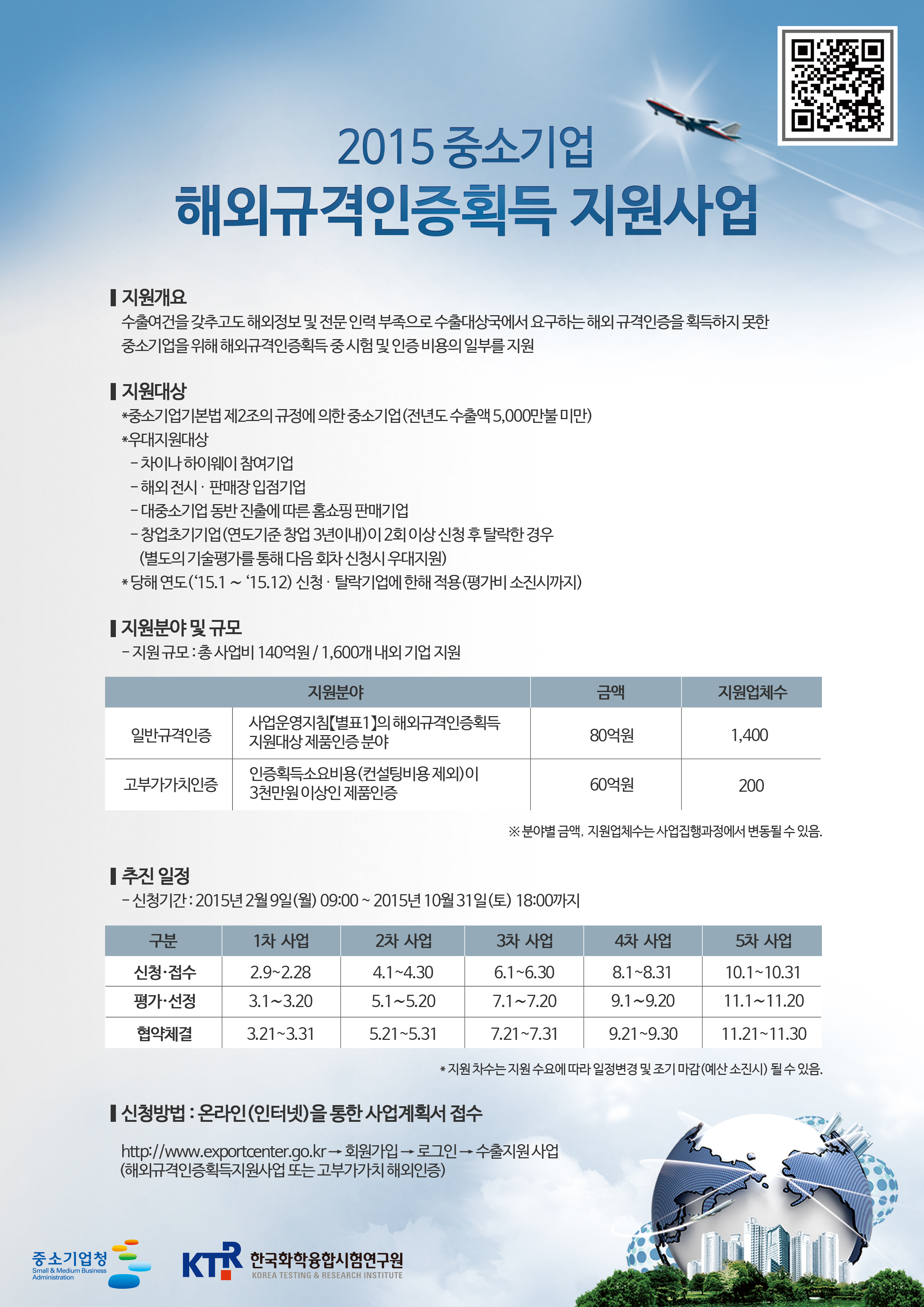 한국화학융합시험연구원 2015년도 해외규격인증획득지원사업 신청 접수  게시물 첨부이미지